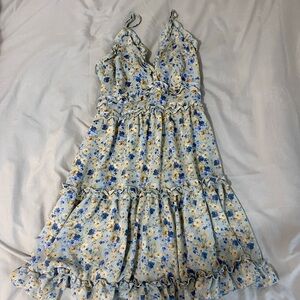Floral print dress
